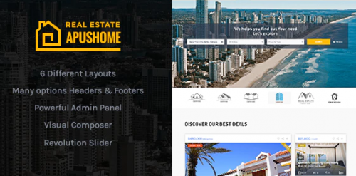 ApusHome – Real Estate WordPress Theme