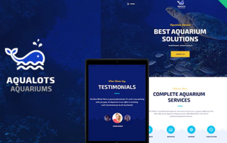 Aqualots | Aquarium Services WordPress Theme 1.1