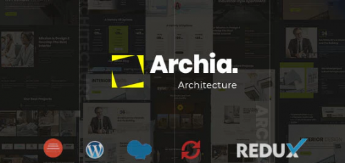 Archia – Architecture & Interior WordPress Theme 1.0.3