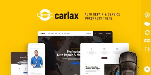 Carlax | Car Parts Store & Auto Service WordPress Theme 1.0.6
