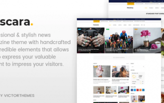 Cascara – Blog, News & Magazine WordPress Theme 1.7.1