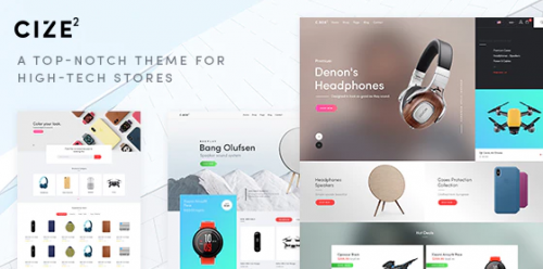 Cize – Electronics Store WooCommerce Theme (RTL Supported)