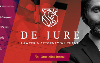 De Jure – Attorney and Lawyer WP Theme 1.1,1