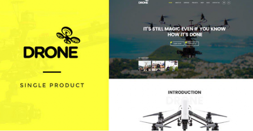 Drone – Single Product WordPress Theme 1.18