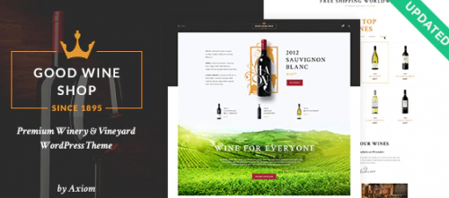 Good Wine | Vineyard & Winery Shop WordPress Theme 1.1.5