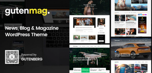 GutenMag – Gutenberg WordPress Theme for Magazine and Blog