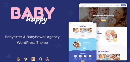 Happy Baby | Nanny & Babysitting Services WordPress Theme 1.2.4