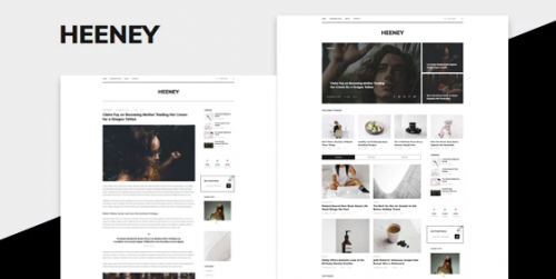 Heeney – Modern Blog WordPress Theme