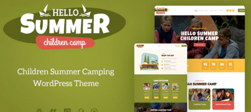 Hello Summer | A Children’s Camp WordPress Theme 1.0.3