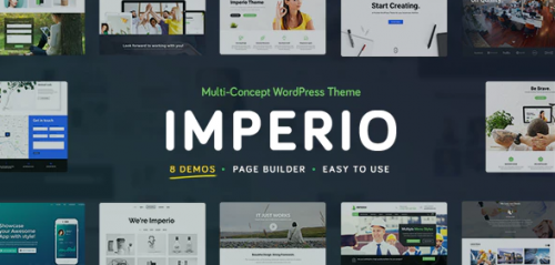 Imperio – Business, E-Commerce, Portfolio & Photography WordPress Theme 1.9.3
