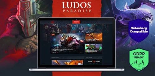 Ludos Paradise | Gaming Blog & Clan WordPress Theme 2.0.3