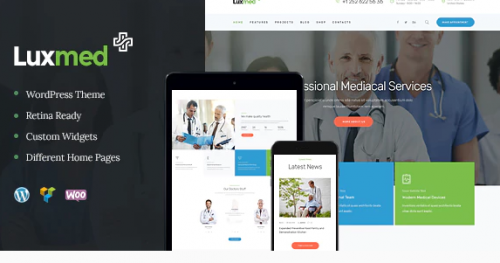 LuxMed | Medicine & Healthcare WordPress Theme 1.2.1