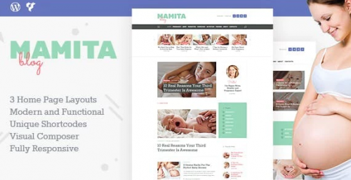 Mamita | Pregnancy & Maternity Blog WordPress Theme 1.0.5