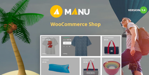 Manu – Travel Store WooCommerce WordPress Theme