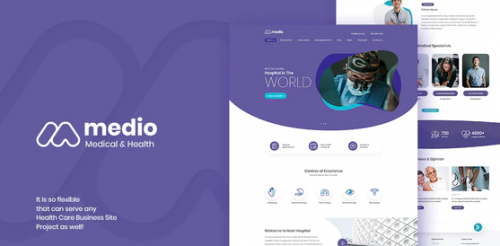 Medio – Medical Organization WordPress Theme 1.5