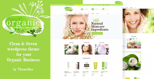Organic Beauty Store & Natural Cosmetics WordPress Theme 1.4.3