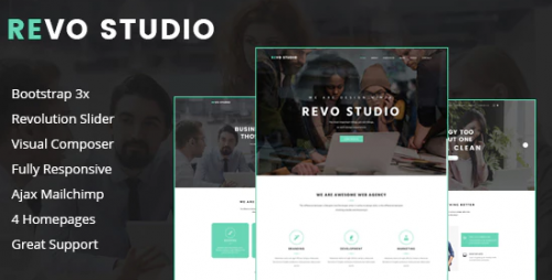 Revo Studio – Multipurpose WordPress Theme 4.0.10