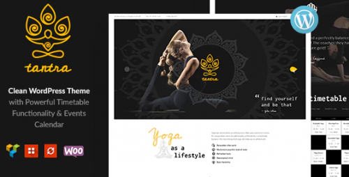 Tantra | A Yoga Studio and Fitness Club WordPress Theme 1.0.2