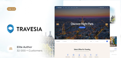 Travesia | A Travel Agency WordPress Theme 1.1.5
