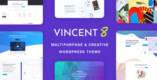 Vincent Eight | Responsive Multipurpose WordPress Theme 1.19