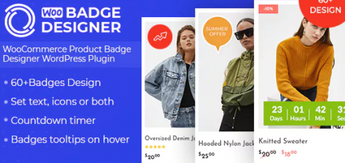 Woo Badge Designer – WooCommerce Product Badge Designer WordPress Plugin 4.0.1