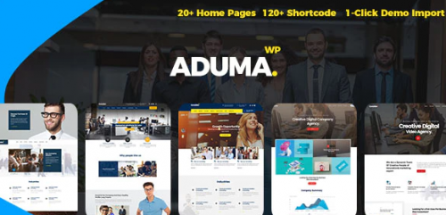Aduma – Consulting, Finance, Business WordPress Theme 1.3.2