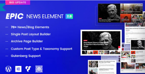 Epic News Elements – Elementor & WPBakery Add-ons 2.3.6