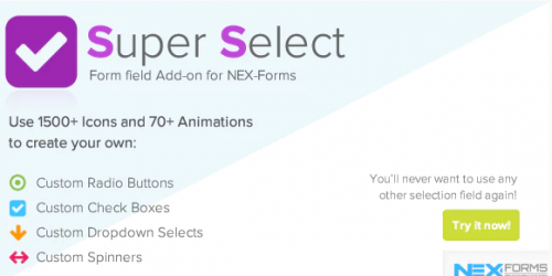 NEX-Forms – Super Selection Form Field Add-on 7.5.12