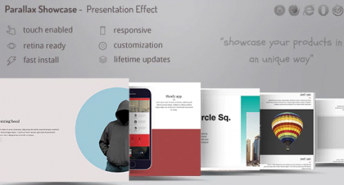 Parallax Showcase Effects – Present your products 1.10