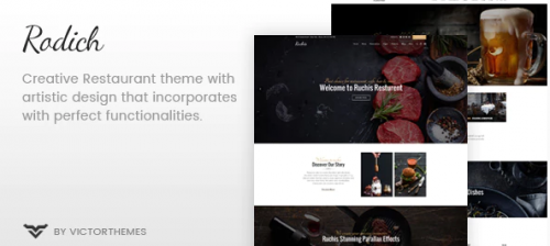 Rodich – A Restaurant WordPress Theme 2.0