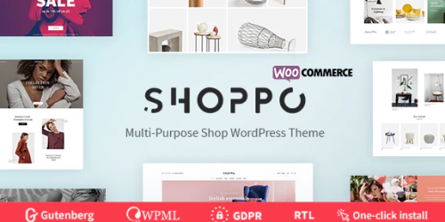 Shoppo – Multipurpose WooCommerce Shop Theme 1.0.6