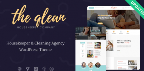 The Qlean – Cleaning Company WordPress Theme 1.2.2