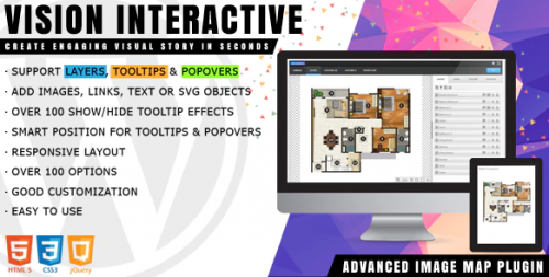 Vision Interactive – Image Map Builder for WordPress 1.5.0