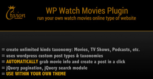 WP Movie & Series Watching Library 1.6