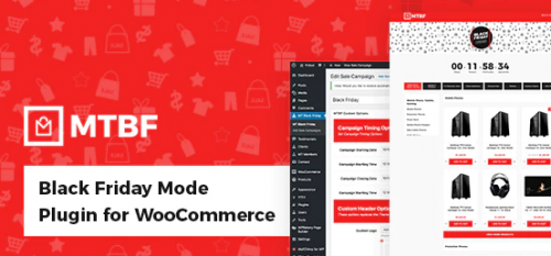 WooCommerce Black Friday WordPress Plugin 1.4.1