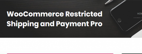 WooCommerce Restricted Shipping and Payment Pro 3.0.0