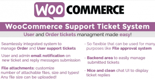 WooCommerce Support Ticket System 16.5