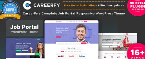 Careerfy – Job Board WordPress Theme 9.3.1