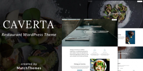 Caverta – Fine Dining Restaurant WordPress Theme 1.6.3