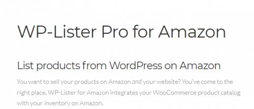 WP-Lister Pro for Amazon 2.5.1