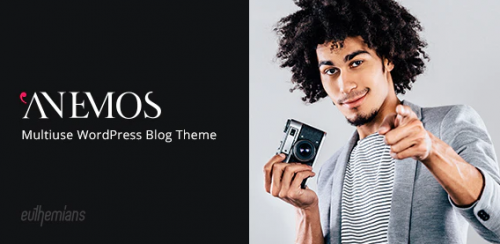 Anemos – A Multiuse Blogging WordPress theme 2.3.4