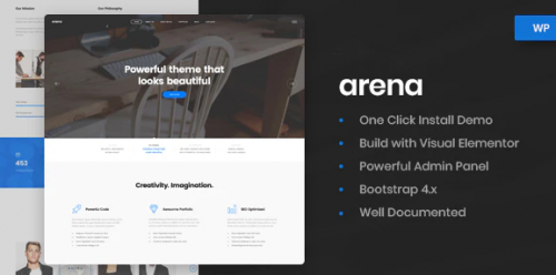 Arena – Business & Agency WordPress Theme