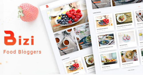Bizi – A WordPress Theme for Food Bloggers 2.0.0