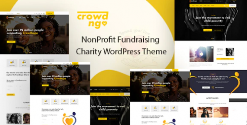 Crowdngo – Fundraising Charity WordPress Theme 1.0.5