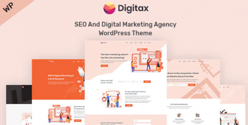 Digitax – SEO & Digital Marketing Agency Themes 1.0.8
