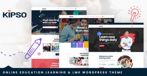 Kipso – Education LMS WordPress Theme 1.1.6