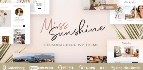 Miss Sunshine – Lifestyle & Beauty Women Blog 1.0.6