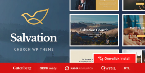 Salvation Church & Religion WP Theme 1.1.3