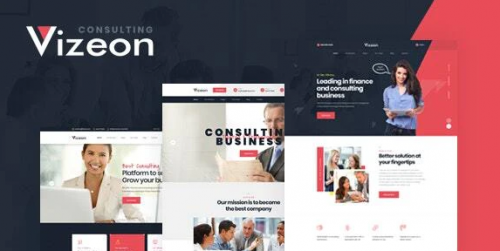 Vizeon – Business Consulting WordPress Themes 1.0