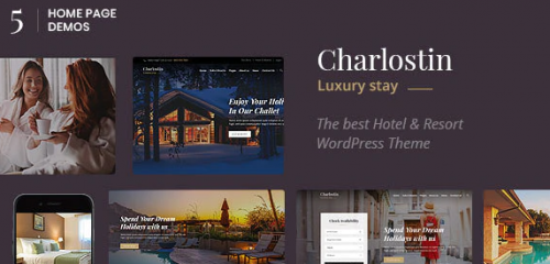 Charlostin – Hotel & Resort Booking WordPress